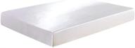🛏️ vagasi silky satin fitted sheet - ultra-soft smooth bed mattress protector, white queen (60x80 inch) logo