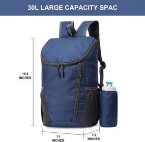 img 3 attached to 🎒 SUKCESO Lightweight Foldable Daypack with Water-Resistant Properties