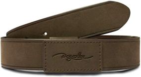 img 4 attached to 🔧 Revolutionary POYOLEE Mechanics Buckleless Scratch Leather Men's Accessories - Unparalleled Style and Functionality