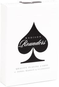 img 3 attached to 🃏 Ellusionist Madison Rounders Playing Cards in Sleek Black - by Daniel Madison: Elevate Your Card Games with Style