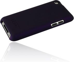 img 1 attached to 💜 Incipio iPod Touch 4th Generation Edge Hard Shell Slider Case - Matte Metallic Purple