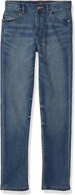 img 4 attached to 🍀 Get Lucky with the Stylish Skinny Fit Denim Jean for Boys!