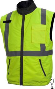 img 2 attached to 👕 Pyramex RJR3410XL Hi Vis Reversible X Large: Ultimate Visibility and Superior Fit