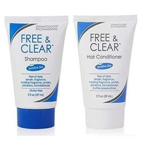 img 1 attached to 💼 Convenient and Travel-Friendly Free & Clear Shampoo and Conditioner - 2 Ounce Size