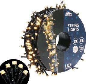 img 4 attached to Joiedomi 120 LED 39Ft Christmas String Lights For Indoor &Amp