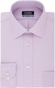 img 1 attached to Chaps Dress Shirt Regular Sleeve Men's Clothing