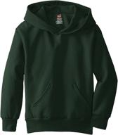 hanes smart fleece pullover x large boys' clothing: comfort and style combined! logo