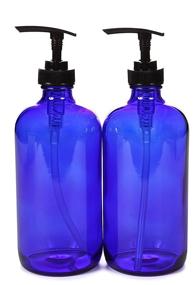 img 4 attached to 💙 Optimized Large Cobalt Lotion Bottles by Vivaplex