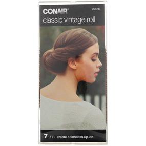 img 3 attached to 💇 Conair 55730 Vintage Hair Roll Kit - Classic 7 Piece Set