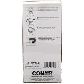 img 2 attached to 💇 Conair 55730 Vintage Hair Roll Kit - Classic 7 Piece Set