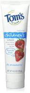 🍓 tom's of maine fluoride free children's toothpaste: silly strawberry flavor - 4.2 oz, perfect for kid's oral care logo