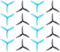 hqprop 5x4 3x3v2s tri blade propeller quadcopter logo