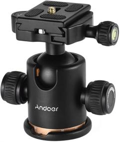 img 4 attached to 📸 Andoer 17 64Lbs Tripod with Rotation Release