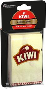 img 1 attached to 👞✨ Enhance Your Footwear's Brilliance with Kiwi Shoe Shine Cloths