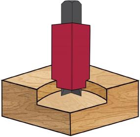 img 1 attached to 🔨 Milescraft 2220 Corner Chisel for Efficiently Squaring Recesses