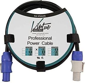 img 1 attached to 🔌 Virtue Industries 6ft Pro Power Extension Cable - Optimal Compatibility for Professionals