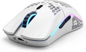 img 4 attached to Glorious Model O Wireless Gaming Mouse - RGB Wireless Gaming Mouse (Refurbished) (Matte White)