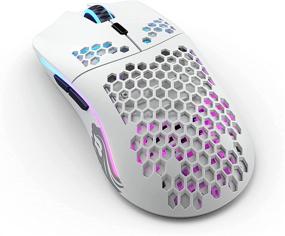 img 2 attached to Glorious Model O Wireless Gaming Mouse - RGB Wireless Gaming Mouse (Refurbished) (Matte White)
