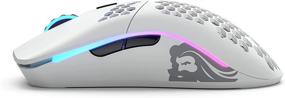 img 1 attached to Glorious Model O Wireless Gaming Mouse - RGB Wireless Gaming Mouse (Refurbished) (Matte White)