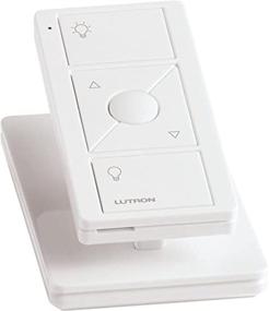 img 2 attached to 📱 Lutron Caseta Wireless Pedestal for Pico Remote - Convenient White Stand