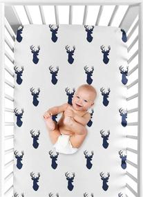 img 1 attached to 🌳 Woodland Collection Nursery Bedding by Sweet Jojo Designs: The Ultimate Kids' Home Store