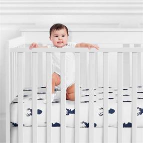 img 3 attached to 🌳 Woodland Collection Nursery Bedding by Sweet Jojo Designs: The Ultimate Kids' Home Store