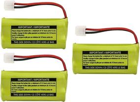 img 3 attached to AT&T BT8001 / BT8000 / BT8300 / BT184342 / BT284342 / 89-1335-00 / 89-1344-01 / BATT-6010 / CPH-515D Replacement Battery (3-Pack, Bulk Packaging)