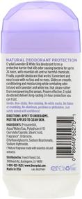 img 2 attached to 🌿 Pack of 2, Lavender & White Tea Crystal Deodorant Solid Stick - 2.5 Ounce