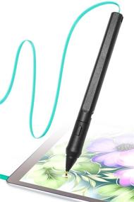 img 4 attached to 🎨 Enhance Your Creative Experience with SonarPen: Pressure Sensitive Smart Stylus Pen with Palm Rejection and Shortcut Button - Battery-Less. Compatible with Apple iPad/iPhone/Android/Switch/Chromebook (Aqua Green)