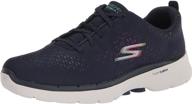 skechers womens 6 vibrant energy sneaker logo