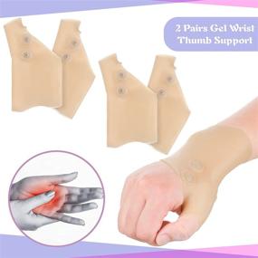 img 2 attached to 🧤 Waterproof Compression Arthritis Braces Gloves