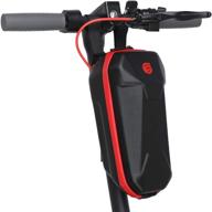 🛴 waterproof scooter storage bag 3l by uwitgo - hard shell handlebar bag for electric scooter, front hanging bag for adults - enhanced scooter accessories logo