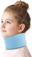 👶 ortonyx 3" pediatric cervical collar - kids neck support brace for improved comfort and alignment / acjs03 logo