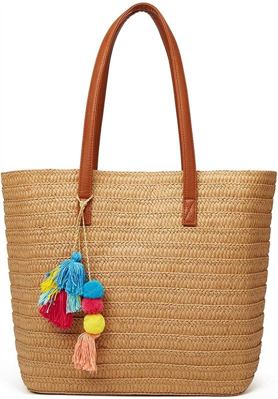 epsion tassels summer handwoven shoulder women's handbags & wallets for totes 로고