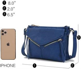 img 3 attached to Women Crossbody Anastasia Wallet Farrow Women's Handbags & Wallets for Crossbody Bags