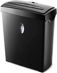 img 4 attached to RAGU 6-Sheet Capacity Cross-Cut Paper and Credit Card Shredder with Paper Jam Proof System - 2.9 Gallon Capacity