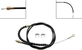 img 3 attached to 🔧 Трос стояночного тормоза Dorman C93742: превосходное качество и производительность