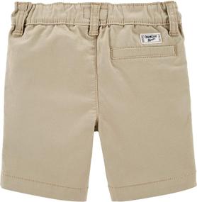 img 1 attached to 🩳 OshKosh B'Gosh Boys' Stretch Flat Front Kids Short