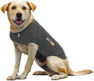 🐶 thundershirt for small dogs - xxs, grey color логотип