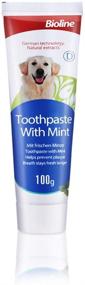 img 3 attached to Bioline Dog Tooth Brushing Kit: Ultimate Teeth Cleaning & Tartar Control with Bad Breath Elimination - Minty Fresh Flavor!