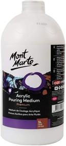 img 4 attached to 🎨 Mont Marte Premium Acrylic Pouring Medium - 1L (33.8oz)