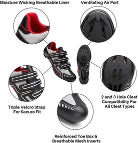 img 2 attached to 🚴 Ultimate Performance: Cycling Mountain Comfortable Breathable Peloton Men's Shoes