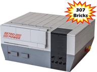 🕹️ retro nes brick case for raspberry pi 4b, 3b+, 3b, 2b - retropie gaming console logo