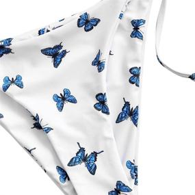 img 2 attached to 👙 ZAFUL Womens String Swimsuit Bathing Women's Clothing: Explore Vibrant Swimsuits & Cover Ups!