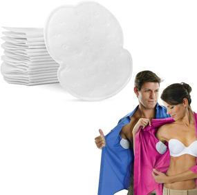 img 4 attached to 💦 Premium Absorbent Armpit Underarm Shields - 24 Disposable Underarm Sweat Pads