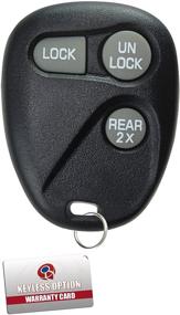 img 2 attached to 🔑 KeylessOption Replacement Keyless Entry Remote Control Car Key Fob for 16245100-29