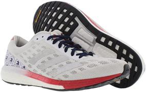 img 3 attached to Adidas Adizero Boston Silver Scarlet Men's Shoes for Athletic