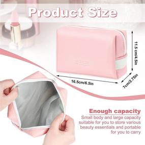 img 3 attached to Cosmetic Toiletry Portable Waterproof Organizer