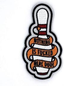 img 4 attached to Nothing Fcked Here Dude Embroidered