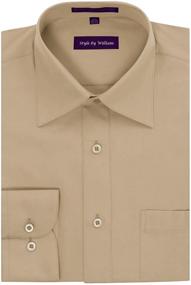 img 4 attached to 👔 Men's Clothing: Style William Regular Dress Shirt for Perfect Shirt-Searching Results